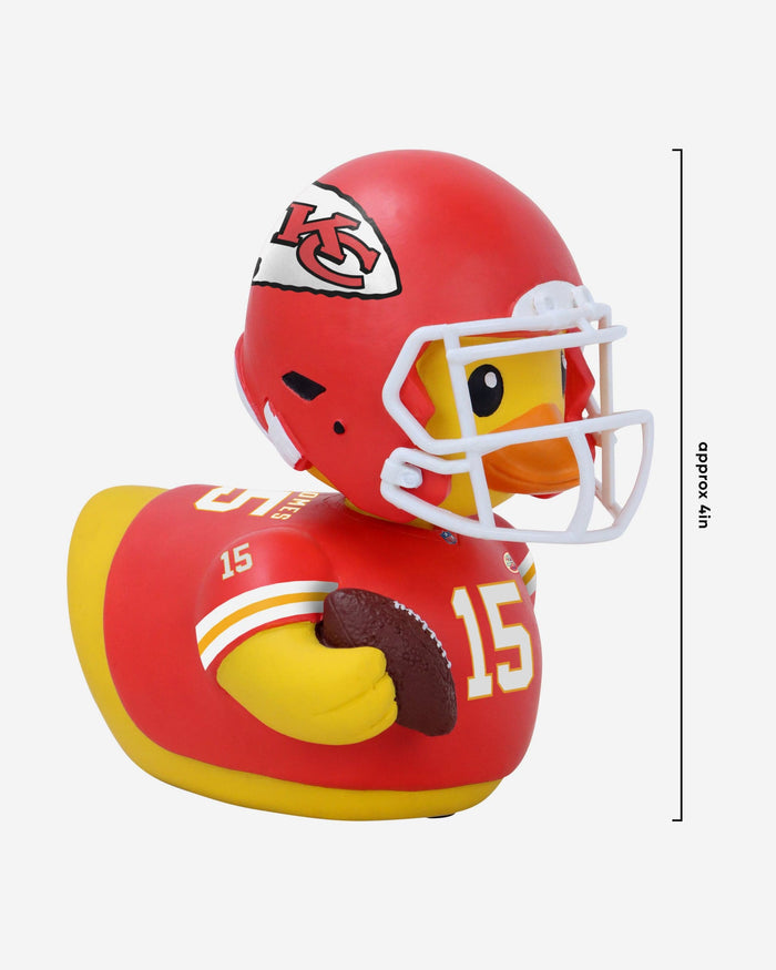 Patrick Mahomes Kansas City Chiefs Player Bobble Duck Mini Bobblehead FOCO - FOCO.com