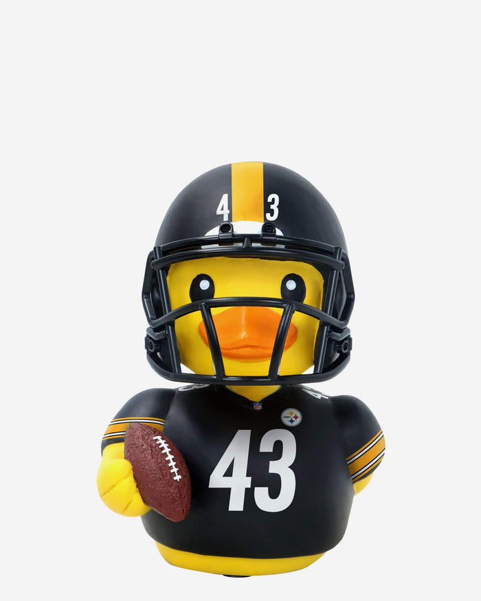 Troy Polamalu Pittsburgh Steelers Player Bobble Duck Mini Bobblehead FOCO - FOCO.com