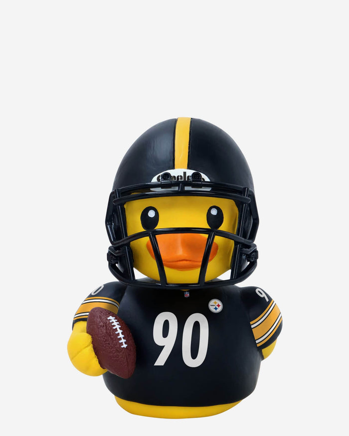 TJ Watt Pittsburgh Steelers Player Bobble Duck Mini Bobblehead FOCO - FOCO.com