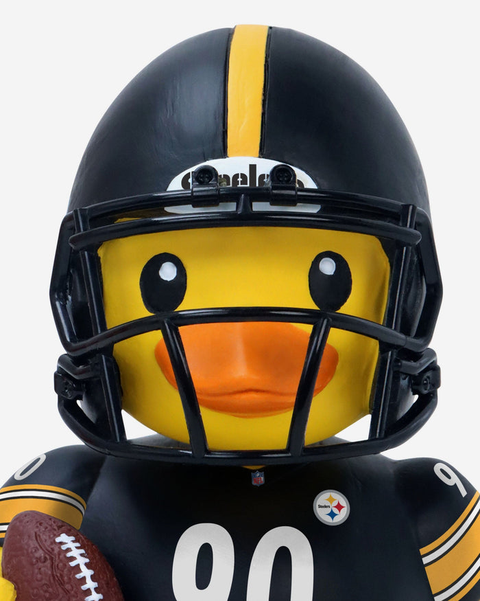 TJ Watt Pittsburgh Steelers Player Bobble Duck Mini Bobblehead FOCO - FOCO.com