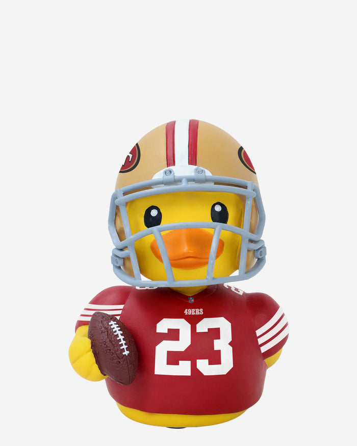 Christian McCaffrey San Francisco 49ers Player Bobble Duck Mini Bobblehead FOCO - FOCO.com