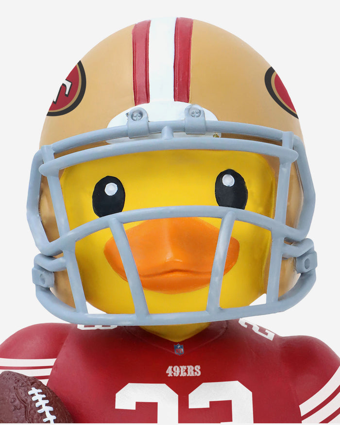 Christian McCaffrey San Francisco 49ers Player Bobble Duck Mini Bobblehead FOCO - FOCO.com