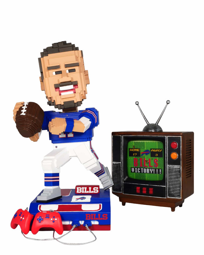 Josh Allen Buffalo Bills Retro 8 Bit Bobblehead FOCO - FOCO.com