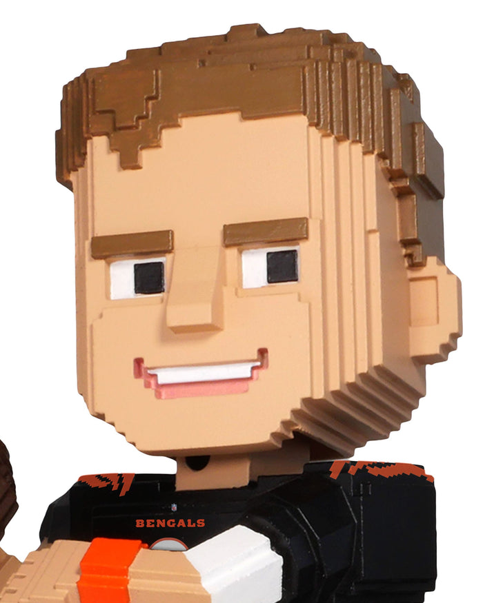 Joe Burrow Cincinnati Bengals Retro 8 Bit Bobblehead FOCO - FOCO.com