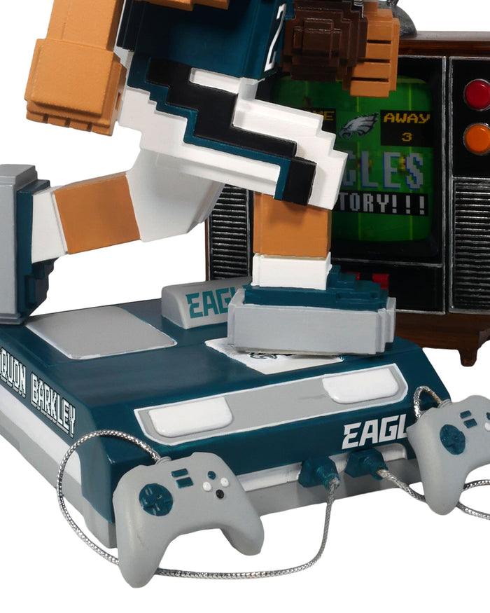 Saquon Barkley Philadelphia Eagles Retro 8 Bit Bobblehead