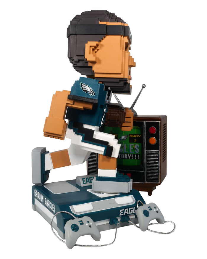 Saquon Barkley Philadelphia Eagles Retro 8 Bit Bobblehead