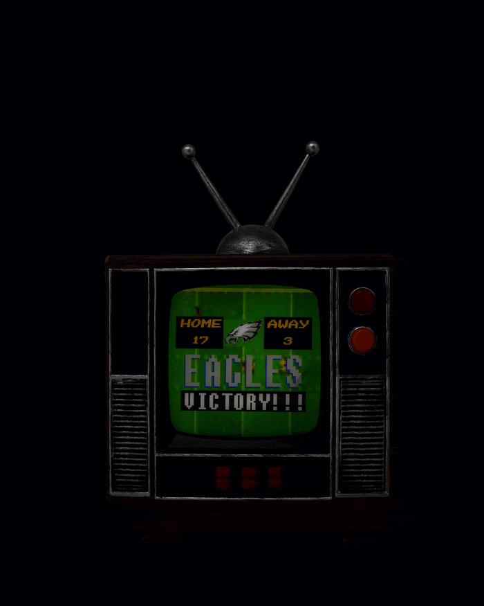 Saquon Barkley Philadelphia Eagles Retro 8 Bit Bobblehead