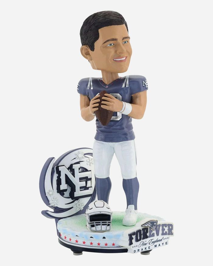 Drake Maye New England Patriots 2025 Week 11 Rivalries Bobblehead FOCO - FOCO.com