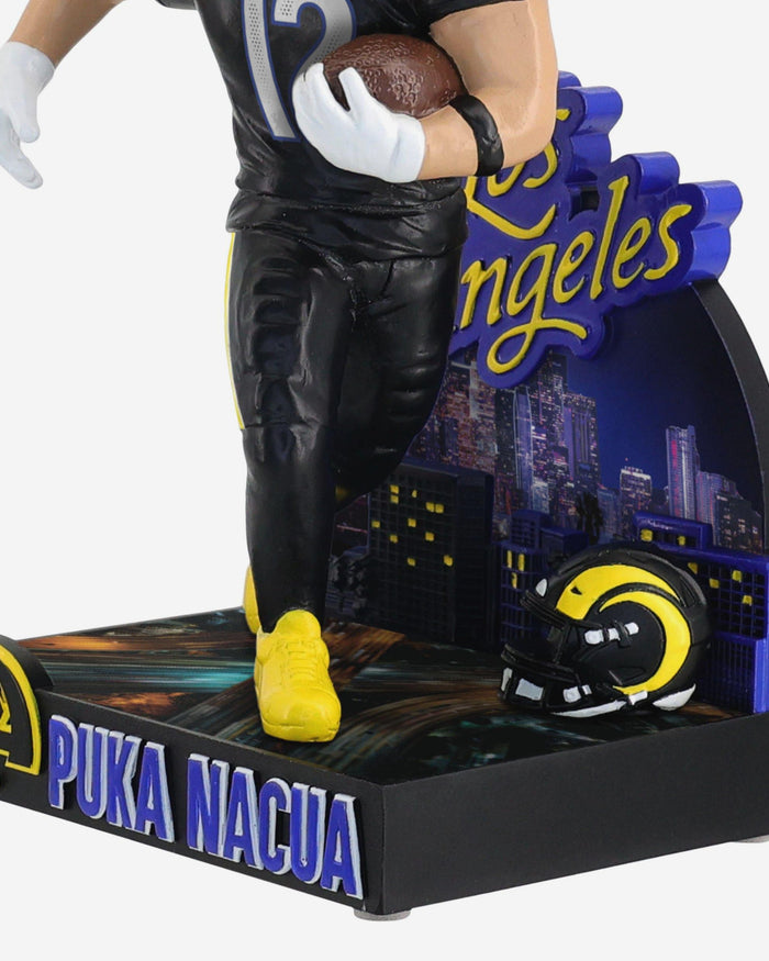 Puka Nacua Los Angeles Rams 2025 Week 11 Rivalries Bobblehead FOCO - FOCO.com