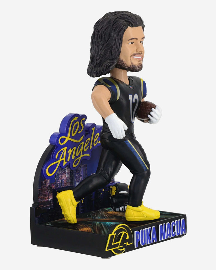 Puka Nacua Los Angeles Rams 2025 Week 11 Rivalries Bobblehead FOCO - FOCO.com