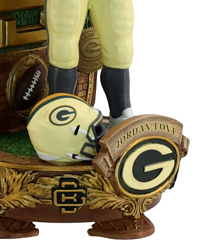 Jordan Love Green Bay Packers 2026 Rivalries Uniform Bobblehead FOCO - FOCO.com