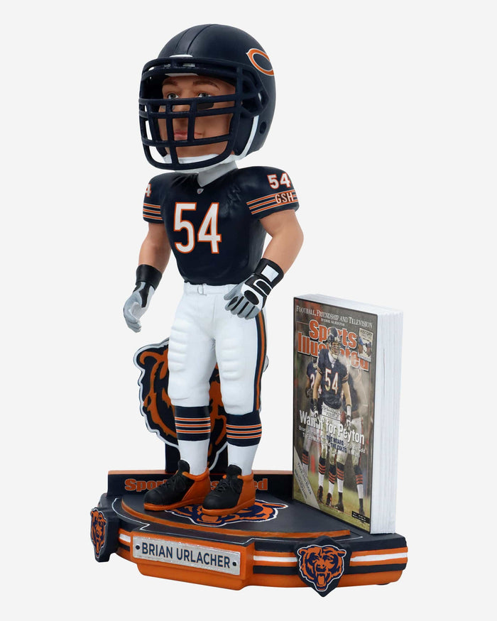 Brian Urlacher Chicago Bears Waitin for Peyton Sports Illustrated Cover Bobblehead FOCO - FOCO.com