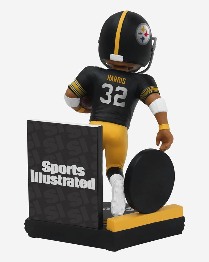 Franco Harris Pittsburgh Steelers Chill 'Em 1976 AFC Champions Sports Illustrated Cover Bobblehead FOCO - FOCO.com