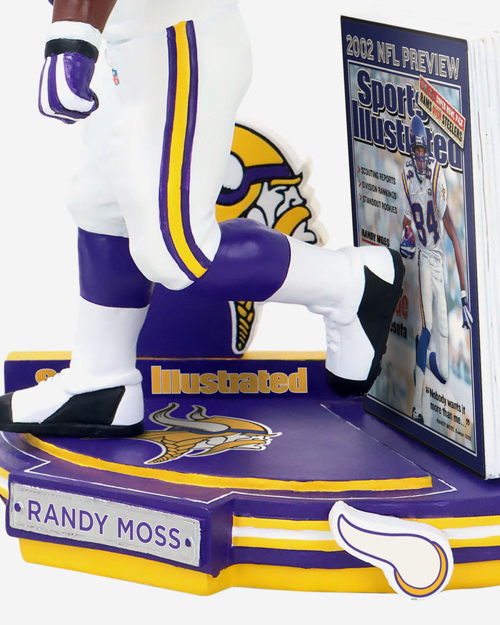 Randy Moss Minnesota Vikings Changes In Attitude Sports Illustrated Cover Bobblehead FOCO - FOCO.com