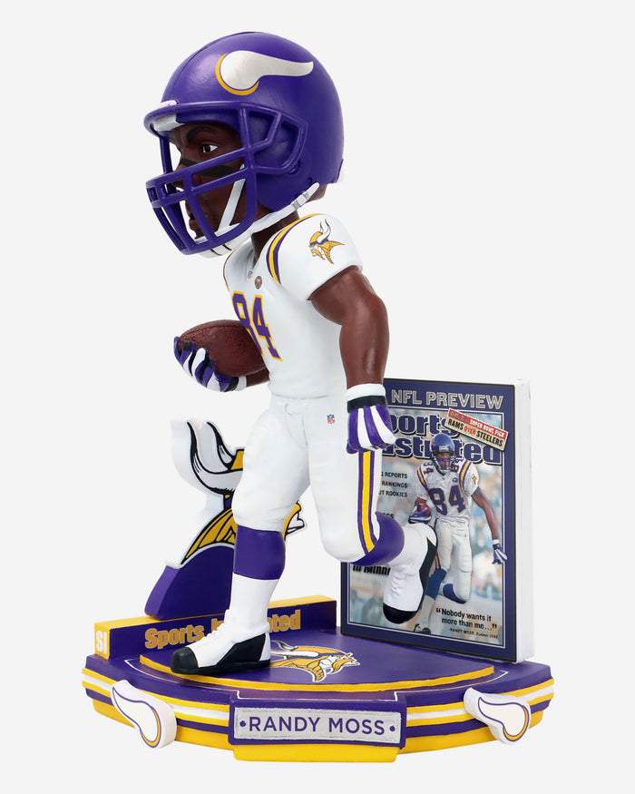 Randy Moss Minnesota Vikings Changes In Attitude Sports Illustrated Cover Bobblehead FOCO - FOCO.com