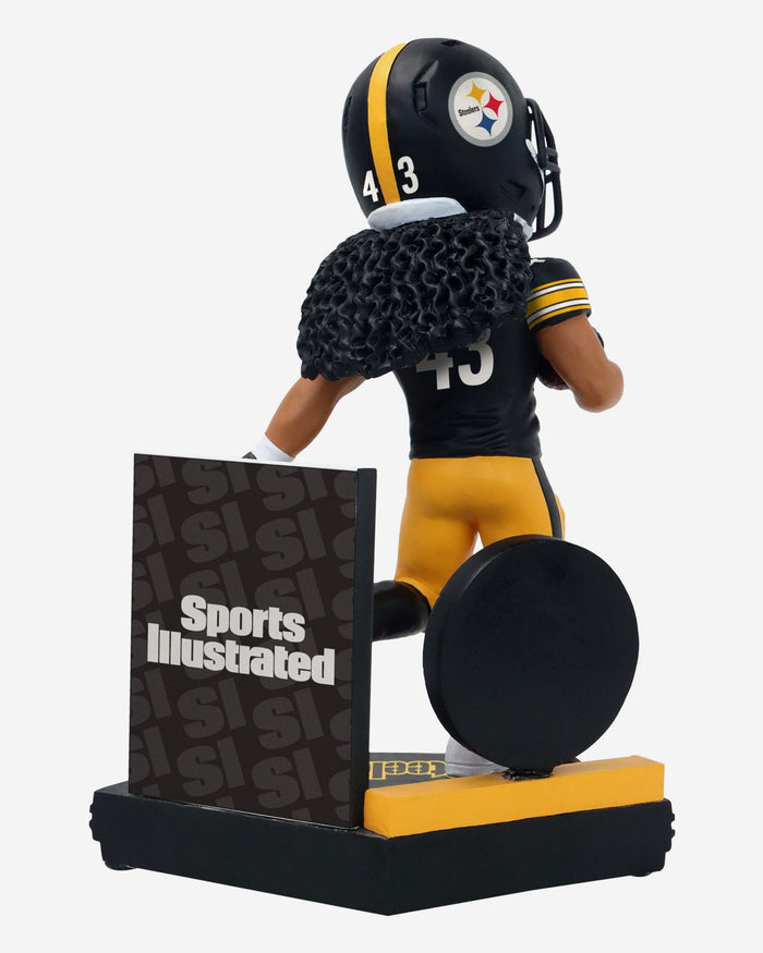 Troy Polamalu Pittsburgh Steelers Curtain Call Sports Illustrated Cover Bobblehead FOCO - FOCO.com