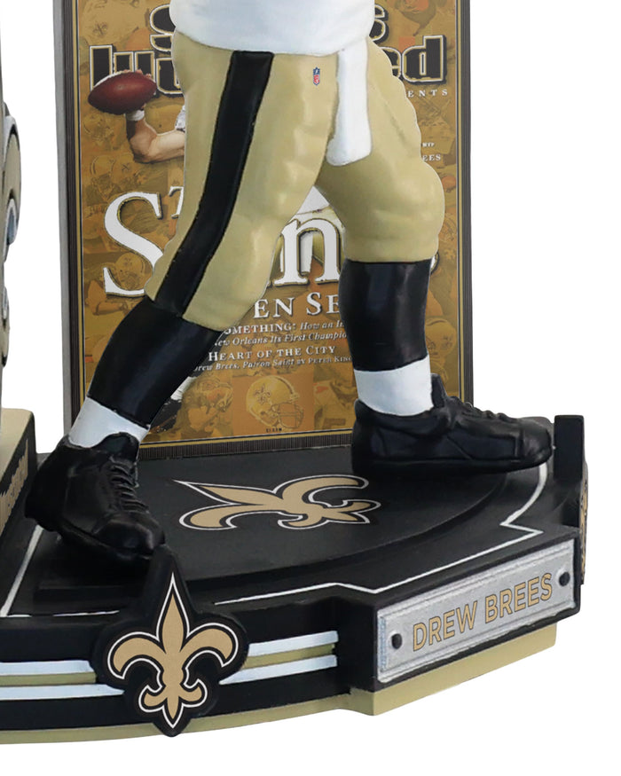 Drew Brees New Orleans Saints Heaven Sent Sports Illustrated Cover Bobblehead FOCO - FOCO.com