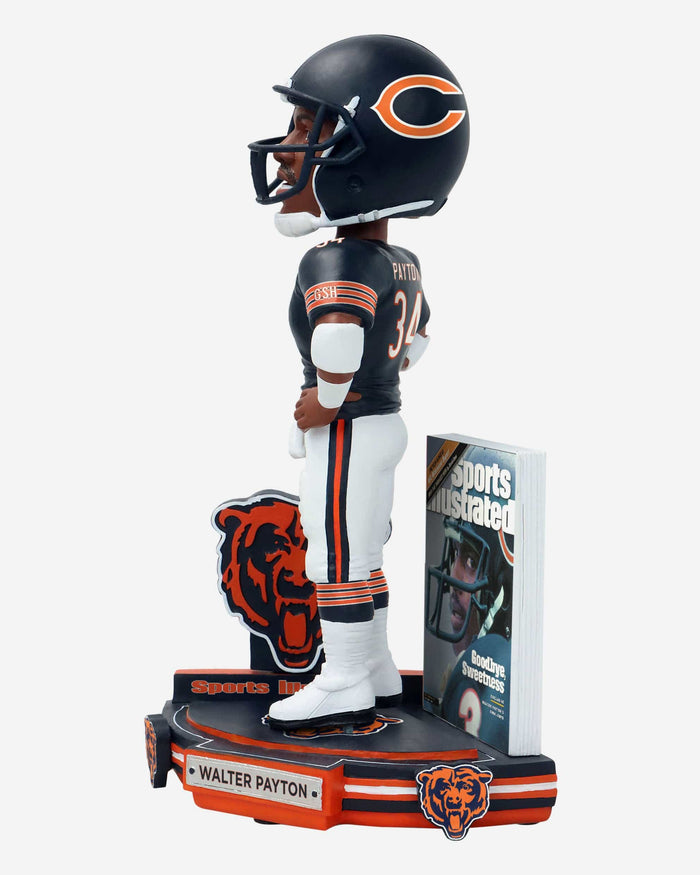 Walter Payton Chicago Bears Goodbye Sweetness Sports Illustrated Cover Bobblehead FOCO - FOCO.com