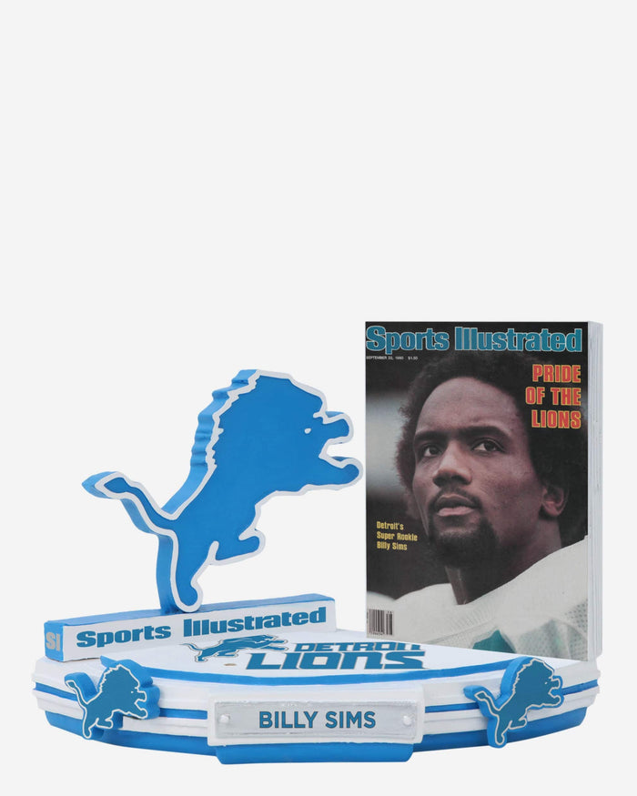 Billy Sims Detroit Lions Sports Illustrated Cover Bobblehead FOCO - FOCO.com