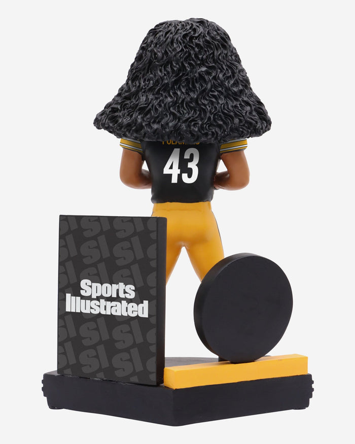 Troy Polamalu Pittsburgh Steelers Sports Illustrated Cover Bobblehead FOCO - FOCO.com