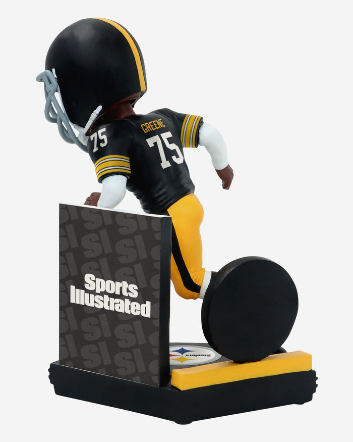 Joe Greene Pittsburgh Steelers Man of Steel Sports Illustrated Cover Bobblehead FOCO - FOCO.com