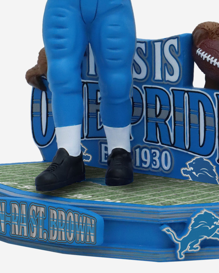 Amon-Ra St Brown Detroit Lions One Pride Bobblehead FOCO - FOCO.com