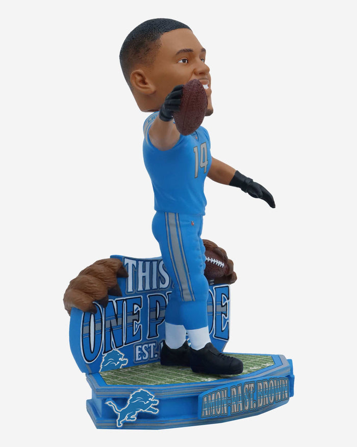 Amon-Ra St Brown Detroit Lions One Pride Bobblehead FOCO - FOCO.com