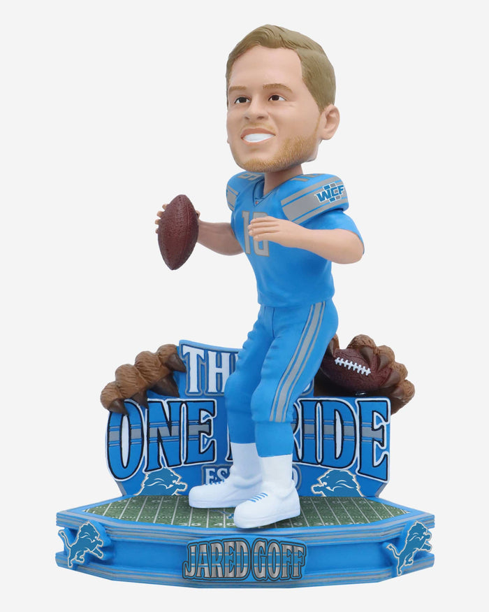 Jared Goff Detroit Lions One Pride Bobblehead FOCO - FOCO.com