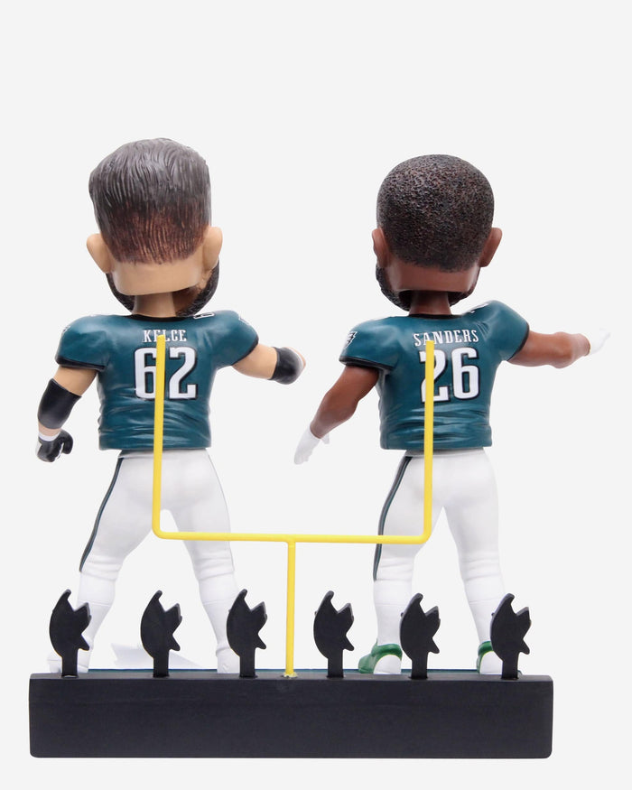 Jason Kelce & Miles Sanders Philadelphia Eagles Dancing Dual Bobblehead FOCO - FOCO.com