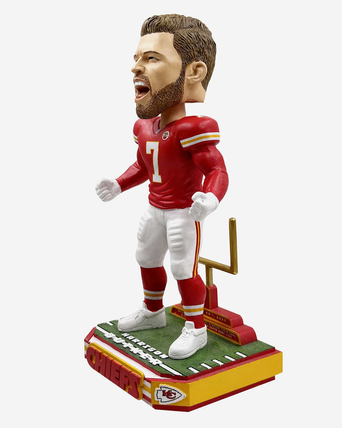 Harrison Butker Kansas City Chiefs Game-Winning Field Goal Bobblehead FOCO - FOCO.com