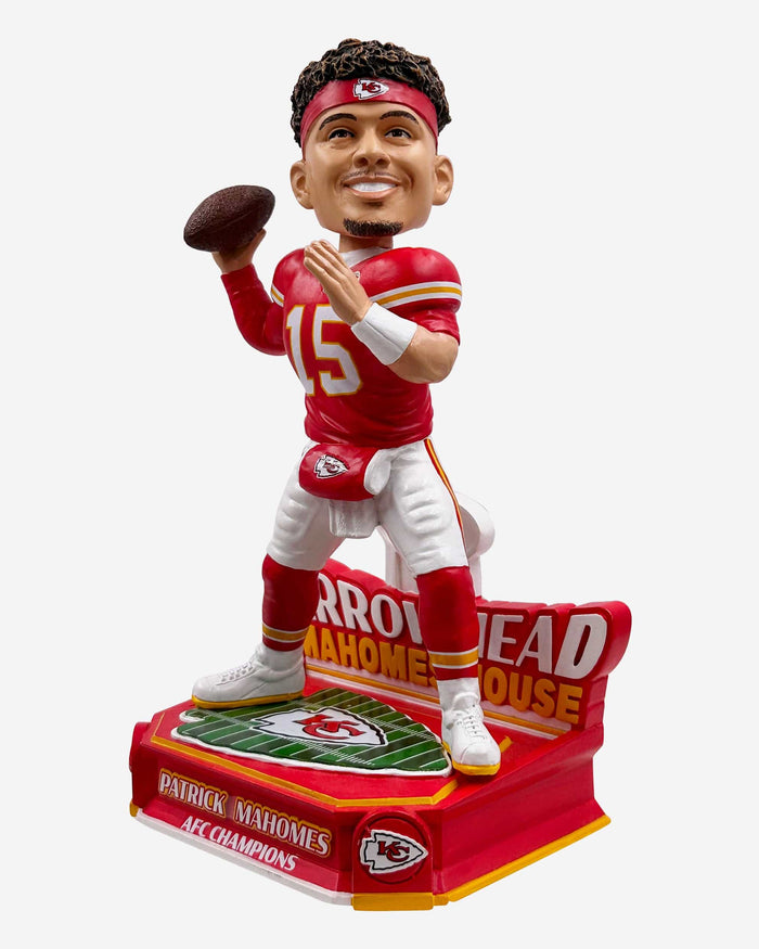 Patrick Mahomes Kansas City Chiefs Its Arrowhead Bobblehead FOCO - FOCO.com