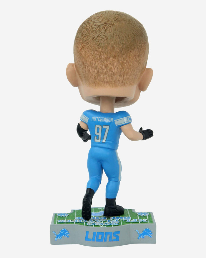 Aidan Hutchinson Detroit Lions 2023 NFL Playoffs One Pride Bighead Bobblehead FOCO - FOCO.com