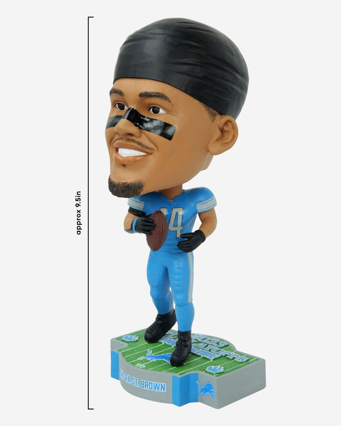 Amon-Ra St Brown Detroit Lions 2023 NFL Playoffs One Pride Bighead Bobblehead FOCO - FOCO.com