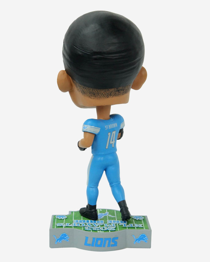 Amon-Ra St Brown Detroit Lions 2023 NFL Playoffs One Pride Bighead Bobblehead FOCO - FOCO.com