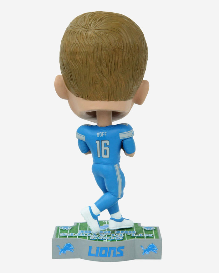 Jared Goff Detroit Lions 2023 NFL Playoffs One Pride Bighead Bobblehead FOCO - FOCO.com