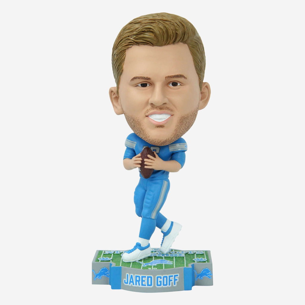 Jared Goff Detroit Lions 2023 NFL Playoffs One Pride Bighead Bobblehead FOCO - FOCO.com