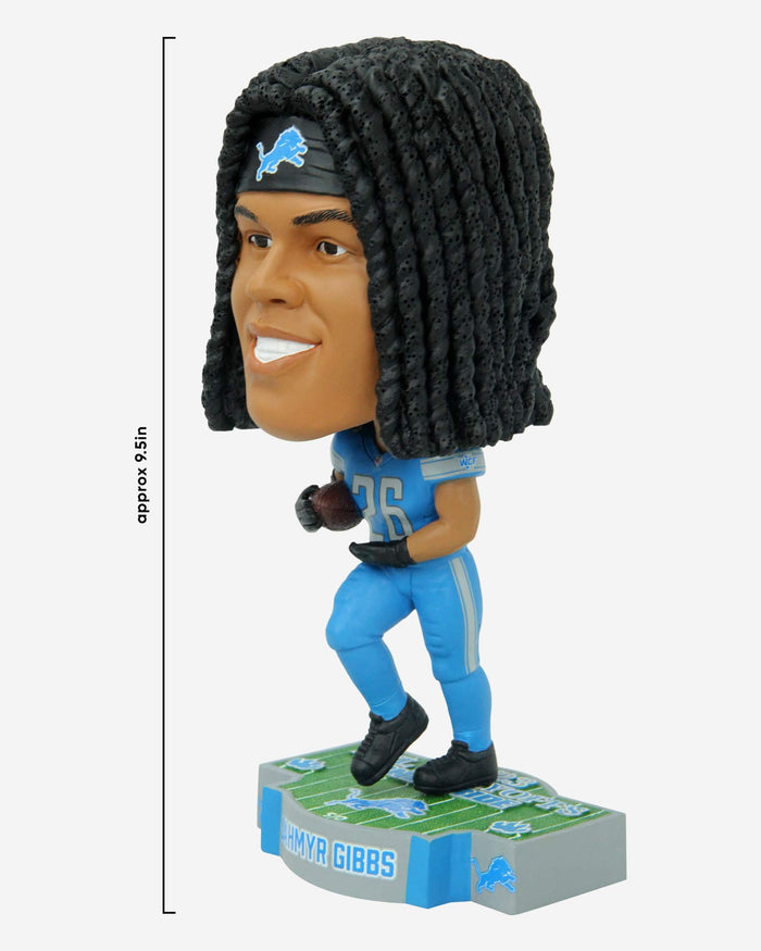 Jahmyr Gibbs Detroit Lions 2023 NFL Playoffs One Pride Bighead Bobblehead FOCO - FOCO.com