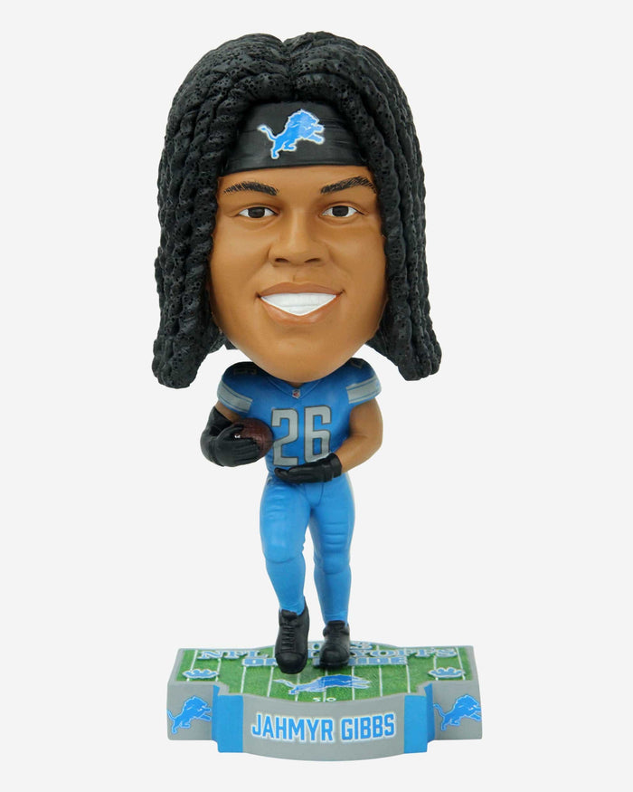 Jahmyr Gibbs Detroit Lions 2023 NFL Playoffs One Pride Bighead Bobblehead FOCO - FOCO.com