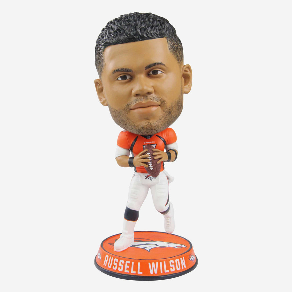 Russell Wilson Denver Broncos Bighead Bobblehead FOCO - FOCO.com