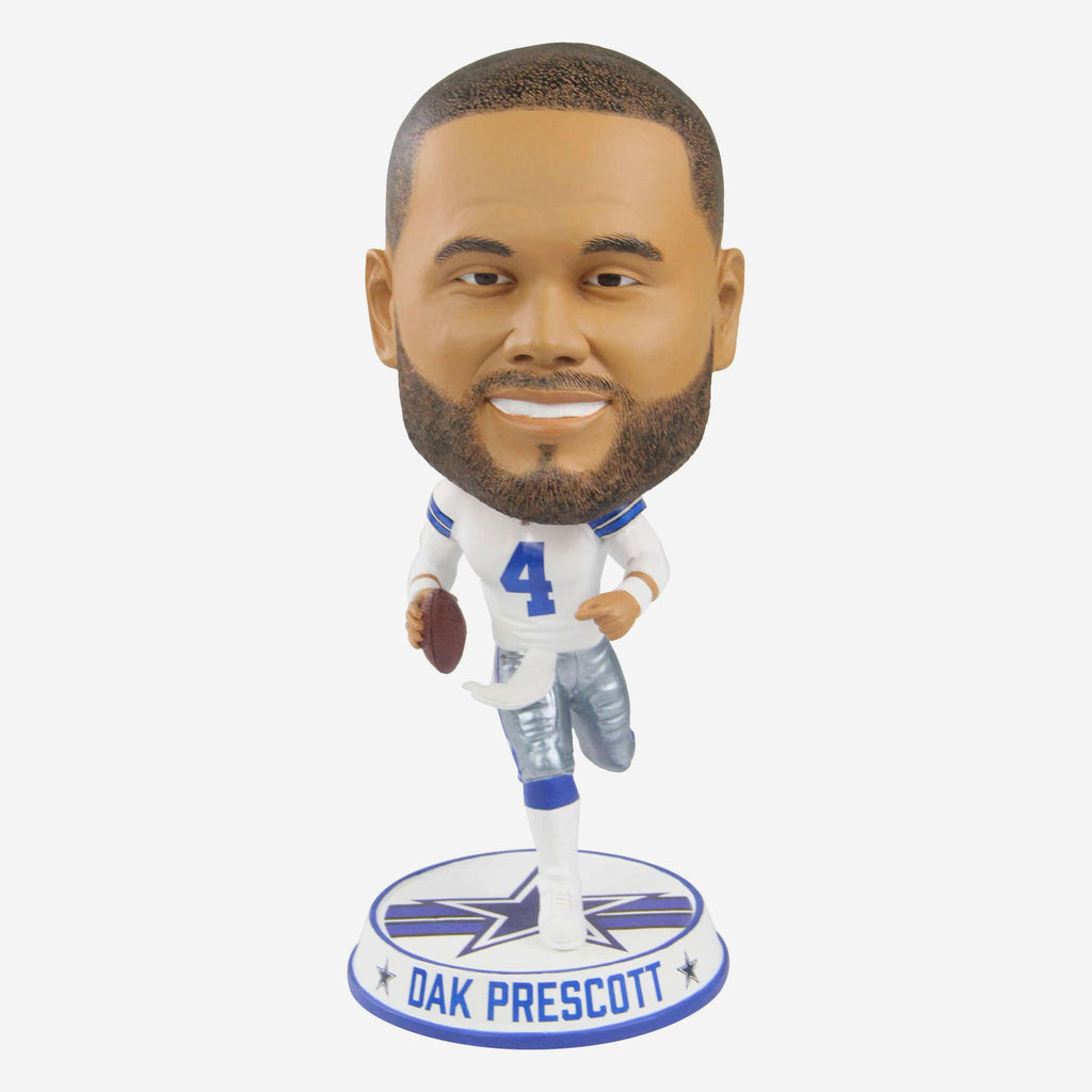 Dak Prescott Dallas Cowboys Action Pose Bighead Bobblehead FOCO - FOCO.com