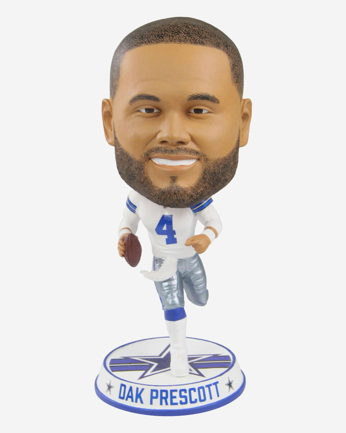 Dak Prescott Dallas Cowboys Action Pose Bighead Bobblehead FOCO - FOCO.com