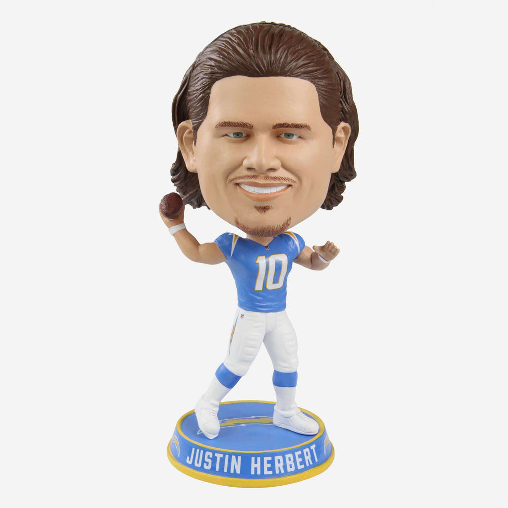 Justin Herbert Los Angeles Chargers Bighead Bobblehead FOCO - FOCO.com