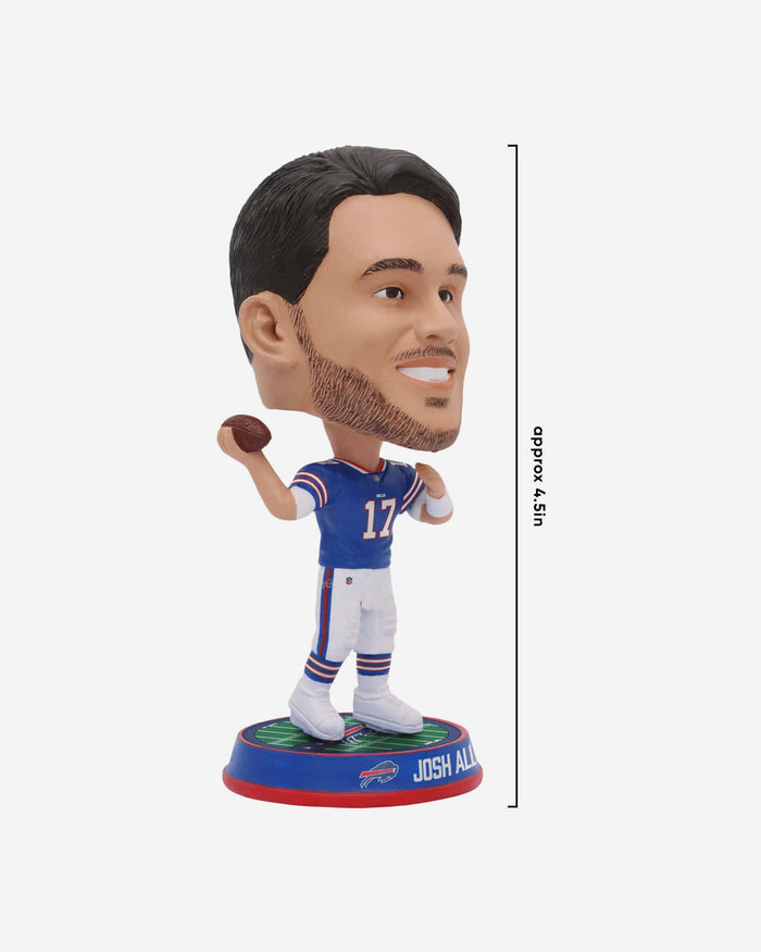 Josh Allen Buffalo Bills Field Stripe Mini Bighead Bobblehead FOCO - FOCO.com