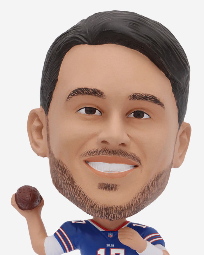 Josh Allen Buffalo Bills Field Stripe Mini Bighead Bobblehead FOCO - FOCO.com