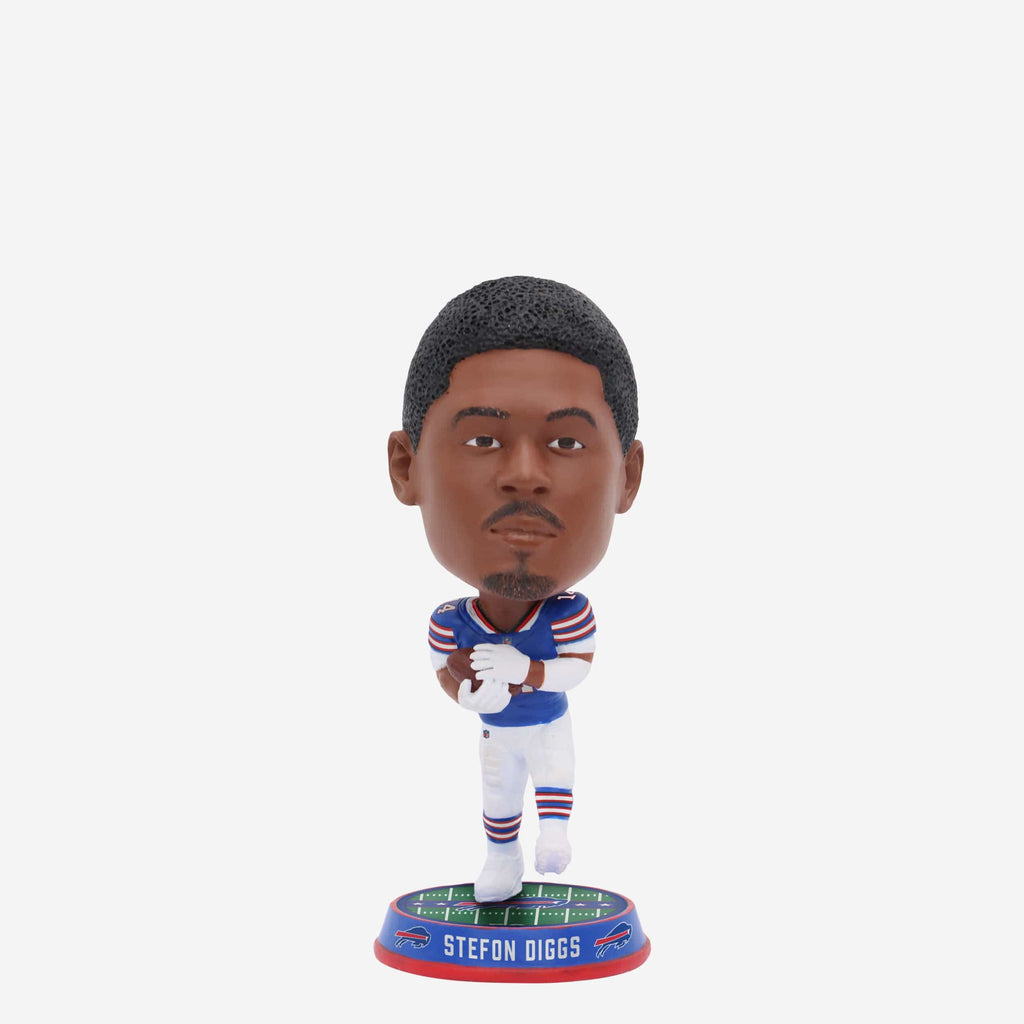 Stefon Diggs Buffalo Bills Field Stripe Mini Bighead Bobblehead FOCO - FOCO.com