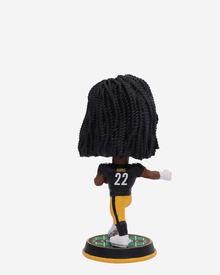 Najee Harris Pittsburgh Steelers Field Stripe Mini Bighead Bobblehead FOCO - FOCO.com