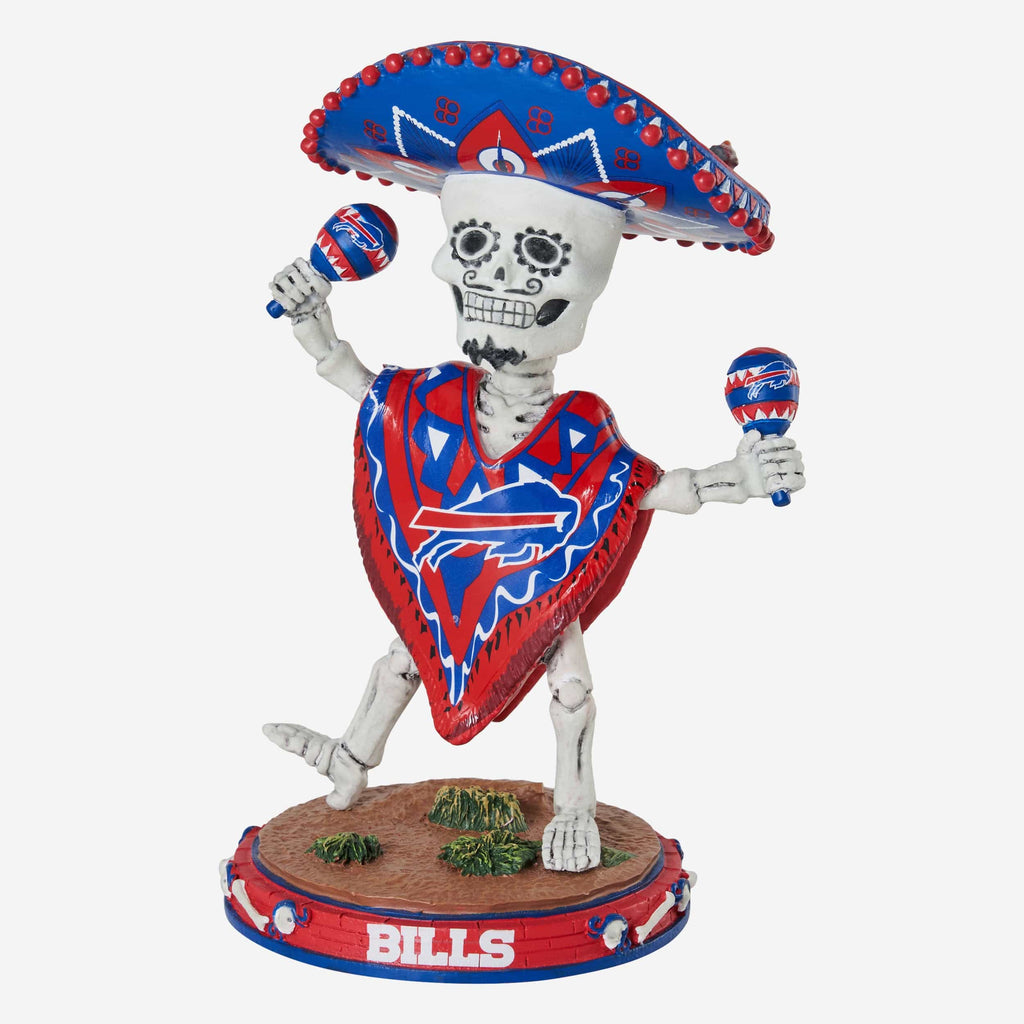 Buffalo Bills Calavera Glow in the Dark Bobblehead FOCO - FOCO.com