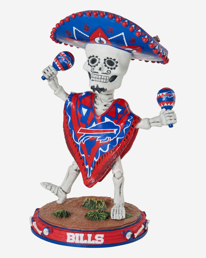 Buffalo Bills Calavera Glow in the Dark Bobblehead FOCO - FOCO.com