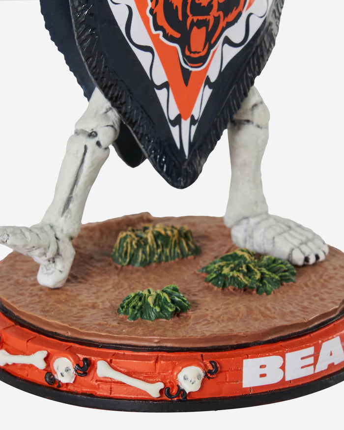 Chicago Bears Calavera Glow in the Dark Bobblehead FOCO - FOCO.com