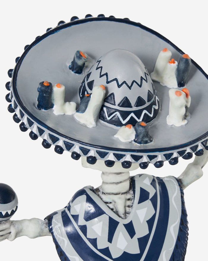 Dallas Cowboys Calavera Glow in the Dark Bobblehead FOCO - FOCO.com